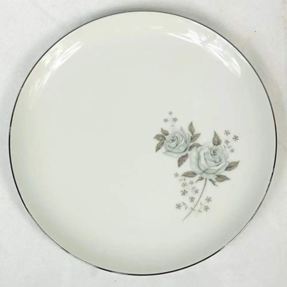 Vintage Lot of Mid-Century Windsor Rose Blue China Japan Plates Bowls